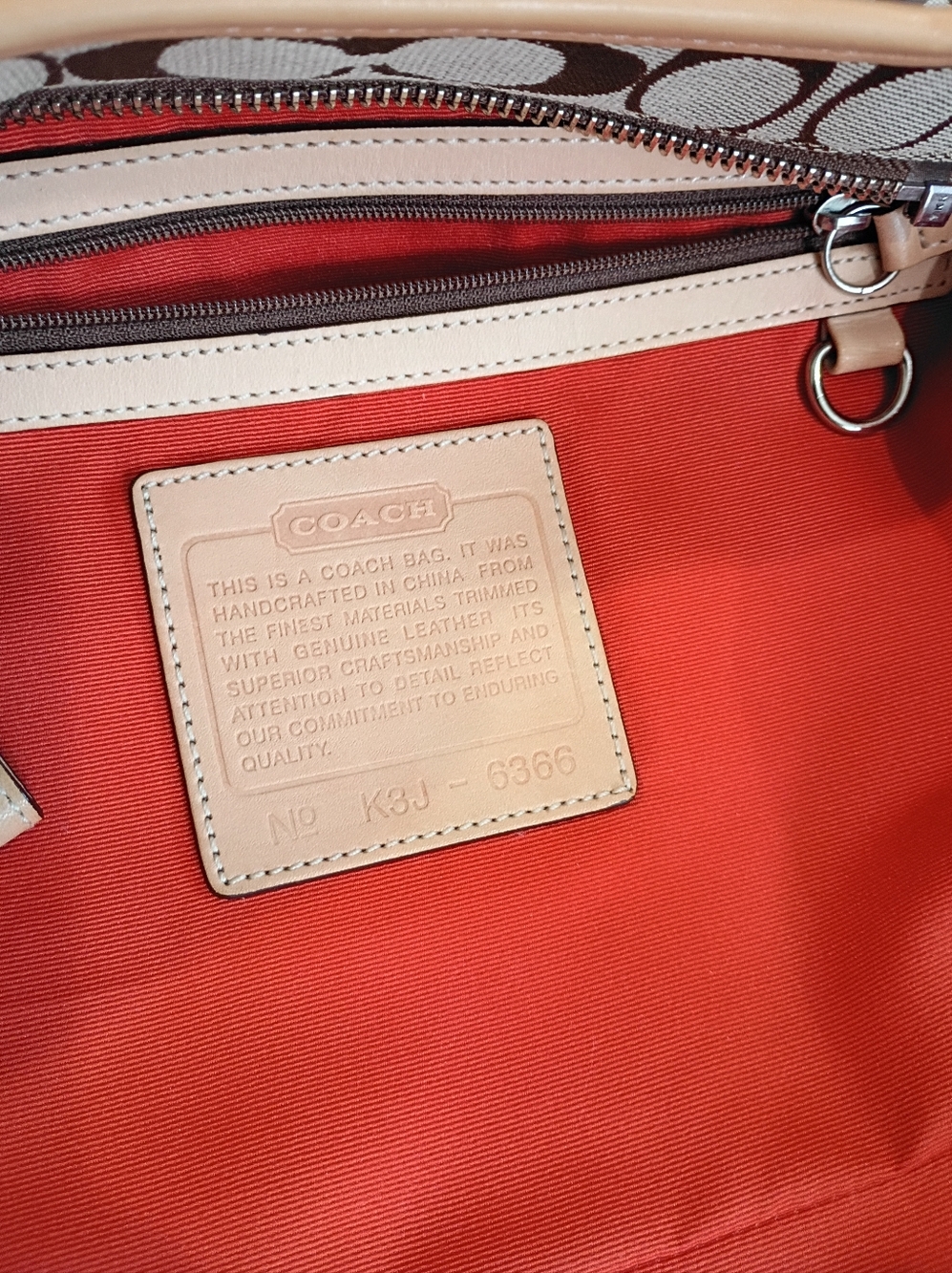 Vintage Coach Hampton Signature Satchel Bag - Picture 4 of 16